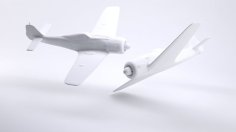 Focke Wulf 190 3D Printer Model