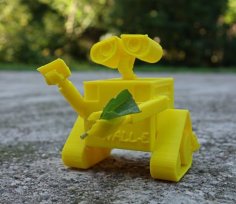 Wall-E – Simplified But Cute And Printable 3D Printer Model