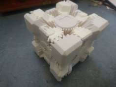 Companion Cube Gears 3D Printer Model