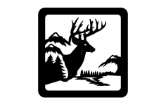 Deer 00 1 dxf File