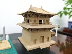 China’s Ancient Building In Tang Dynasty 3D Printer Model