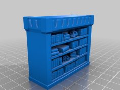 Bookcase 3D Printer Model