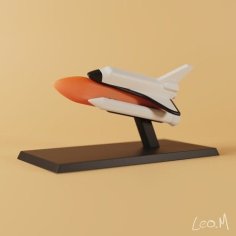 Space Shuttle Model 3D Printer Model