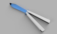 TF2 Butterfly Knife 3D Printer Model