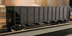 Hopper Car (HO SCALE) With 3 Loads 3D Printer Model