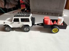 1/35 Scale Trailer For The Orlandoo Hunter 3D Printer Model