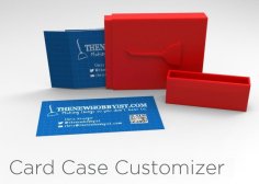 Card Case Customizer 3D Printer Model