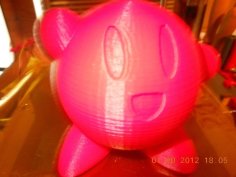 Kirby 3D Printer Model