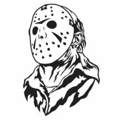 Jason Voorhees Wall Art 3D Printer Model