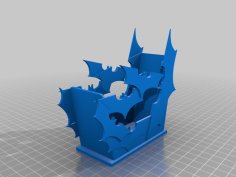 Batman Logo Penholder 3D Printer Model