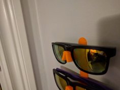 Snap Together Sunglasses Holder 3D Printer Model