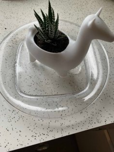 Llama Plant Pot (~5cm Diameter) 3D Printer Model