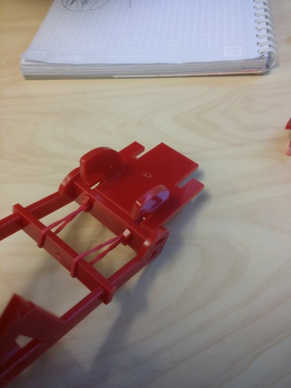 Laser Cut Catapult With Trigger Mechanism DXF File