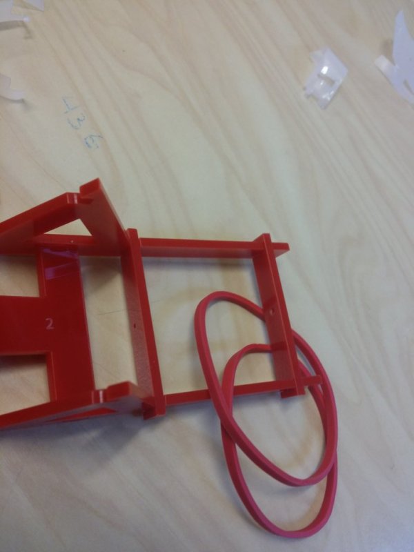 Laser Cut Catapult With Trigger Mechanism DXF File