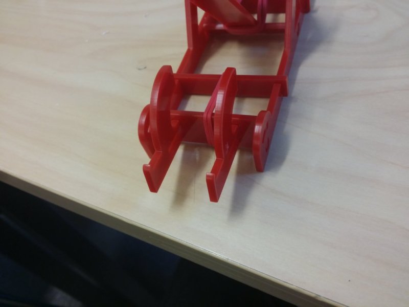 Laser Cut Catapult With Trigger Mechanism DXF File