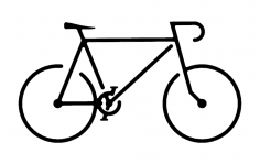 فایل dxf دوچرخه