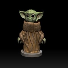 Baby Yoda. 3D Printer Model