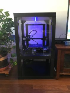 Clean Ender 3 Enclosure (with Instructions!), Plenty Of Underspace 3D Printer Model