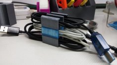 Stackable Cable Organizer 3D Printer Model