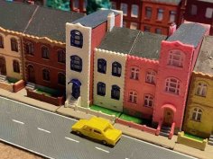 Urban Building 11 – Town House (z-scale) 3D Printer Model