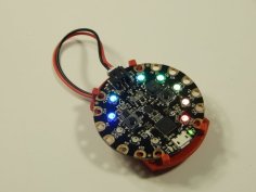 Circuit Playground Battery Backpack 3D Printer Model