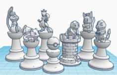 Pokemon Chess 3D Printer Model