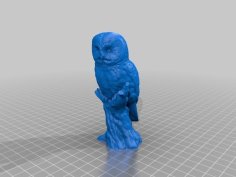 Owl Statue 3 3D Printer Model