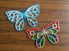 Quilling Butterfly 3D Printer Model