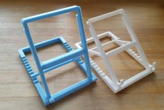 Adjustable-angle Tablet-stand With Print In Place Hinges 3D Printer Model