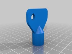 Utility Meter Key 3D Printer Model