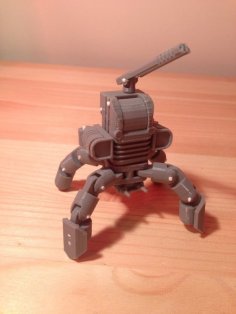 Mini Mech – Armored Version 3D Printer Model