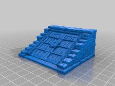 Old Quarters Basment Doors 3D Printer Model