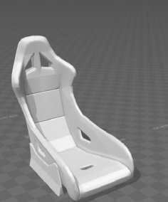 Scale RC Bucket Seat 3D Printer Model