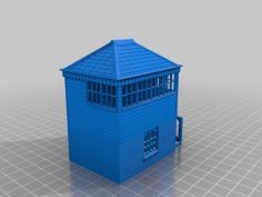 Signal Box 3D Printer Model