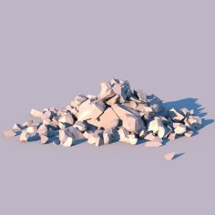 Pile Of Rubble (high Quality) 3D Printer Model