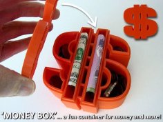 ‘$’ Money Box 3D Printer Model