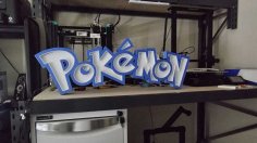 Pokemon Desk / Wall Light 3D Printer Model