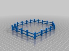 Fence 3D Printer Model