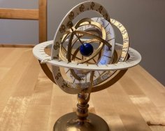 Armillary Sphere 3D Printer Model