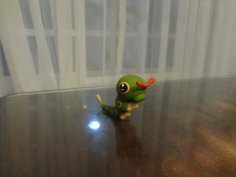 Caterpie Pokemon EDLI3D 3D Printer Model