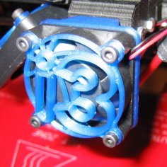 Prusa I3 40mm Fan Cover 3D Printer Model