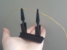 Improved Soldering Tweezers 3D Printer Model