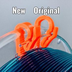 Smaller Universal Filament Clip 3D Printer Model