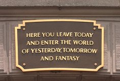 Walt Disney World Entrance Plaque 3D Printer Model