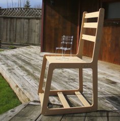 Laser Cut One Day Chair