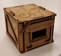 Laser Cut Mrs. Lovett’s Pie Shop (New Clear Zone #2) For 3mm MDF