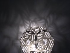 Laser Cut Dodecahedral Shade