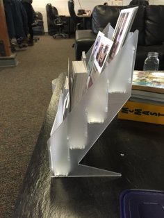 Laser Cut  Brochure Holder