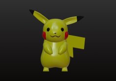 Pikachu 3D Printer Model