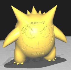 Gengar Duki 3D Printer Model